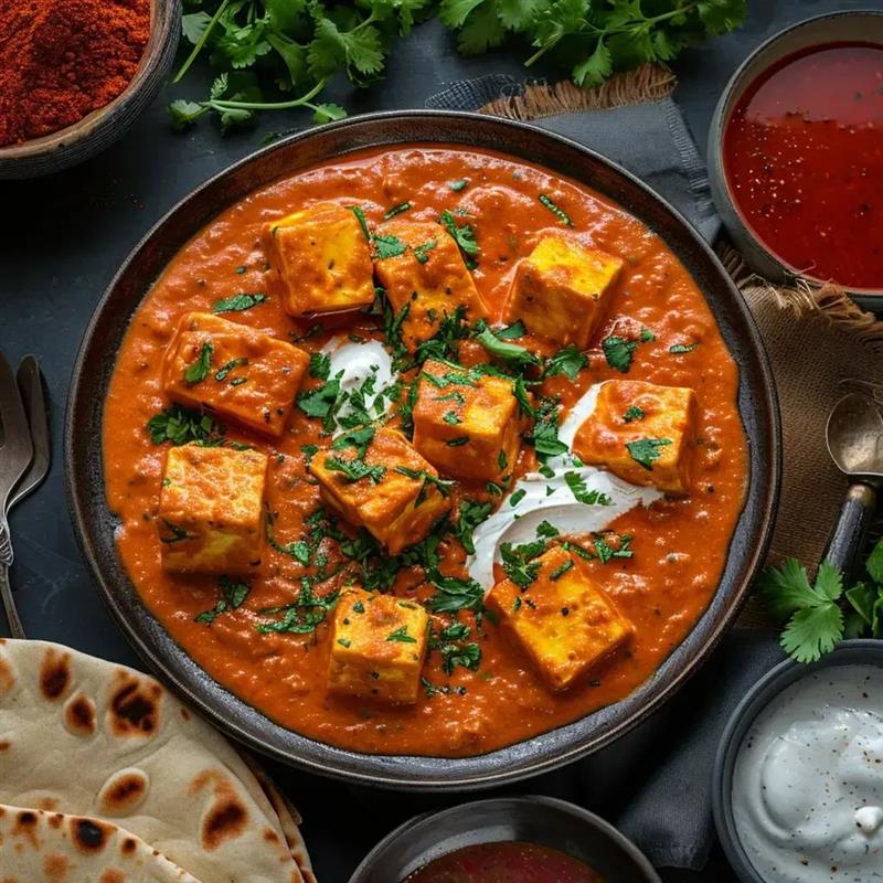 Authentic Paneer Tikka Masala in Frisco, TX at Sri Krishna Vilas