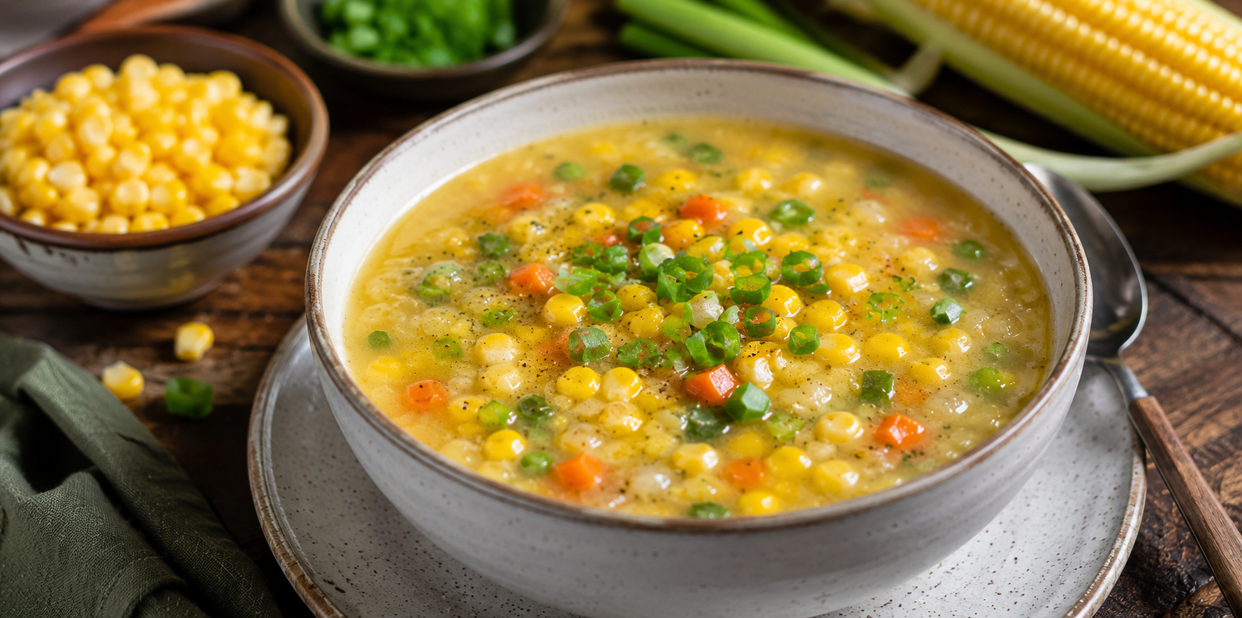 Corn Veg Soup